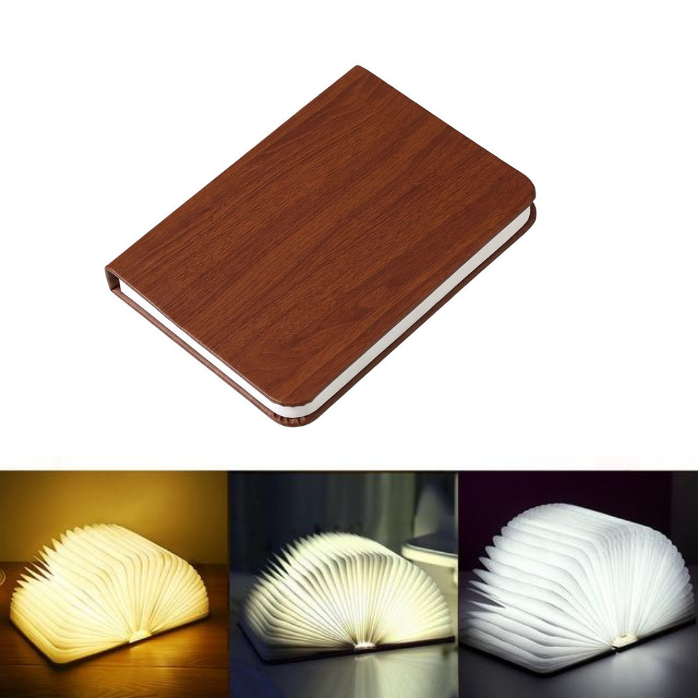 Open Book Cordless Table Lamp