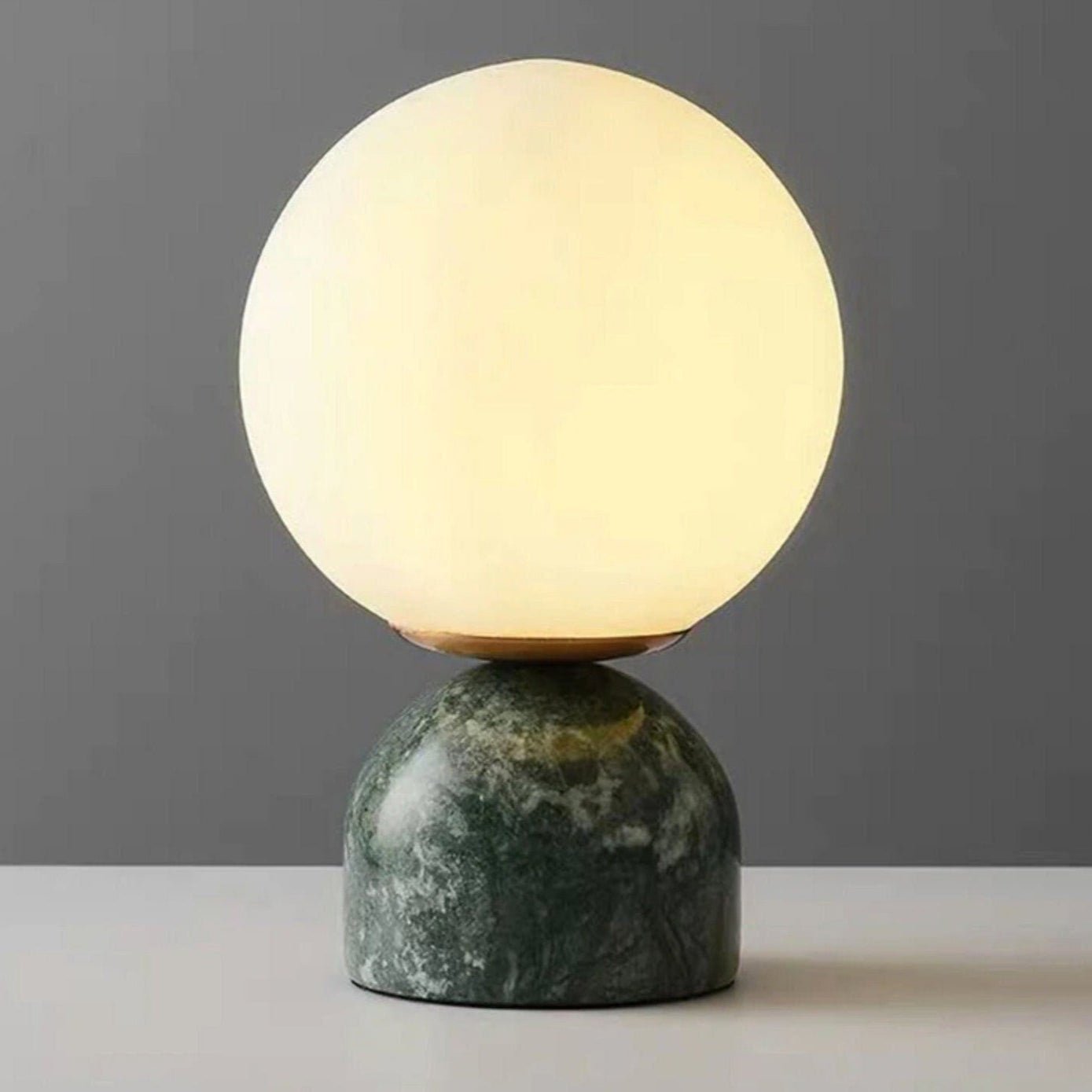 Marble Orb Table Lamp