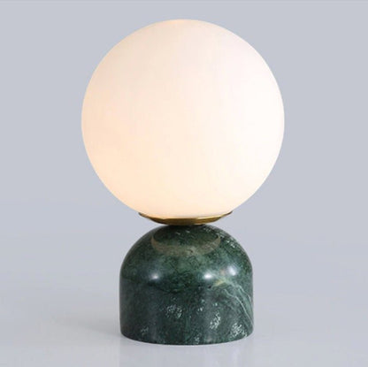 Marble Orb Table Lamp
