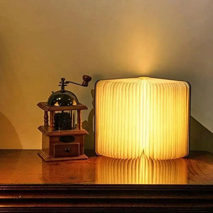 Open Book Cordless Table Lamp