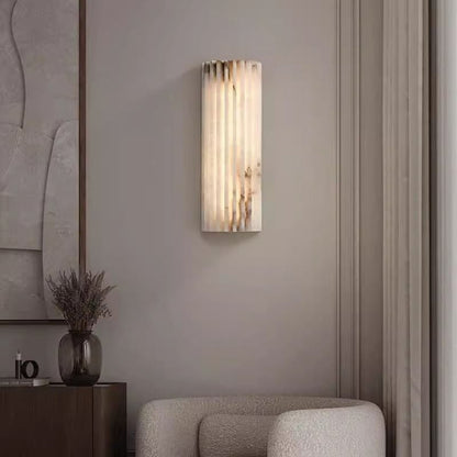 Alabaster Veil Wall Sconce