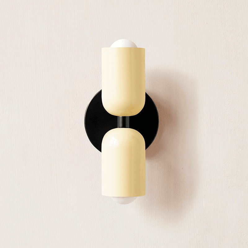 Colourblock Double Wall Sconce