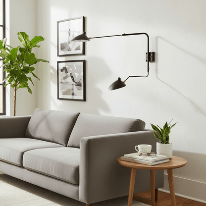 Articulated Arm Wall Sconce