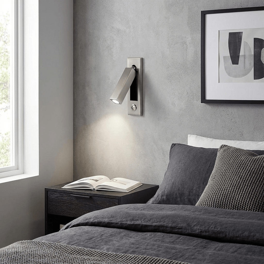 Recessed Bedside Wall Sconce