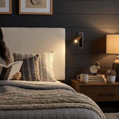 Recessed Bedside Wall Sconce