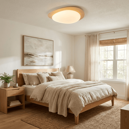 Pebble Flush Ceiling Light