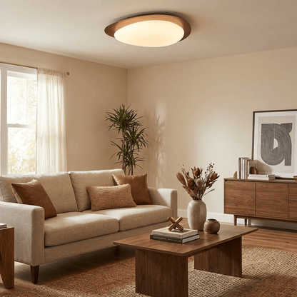 Pebble Flush Ceiling Light
