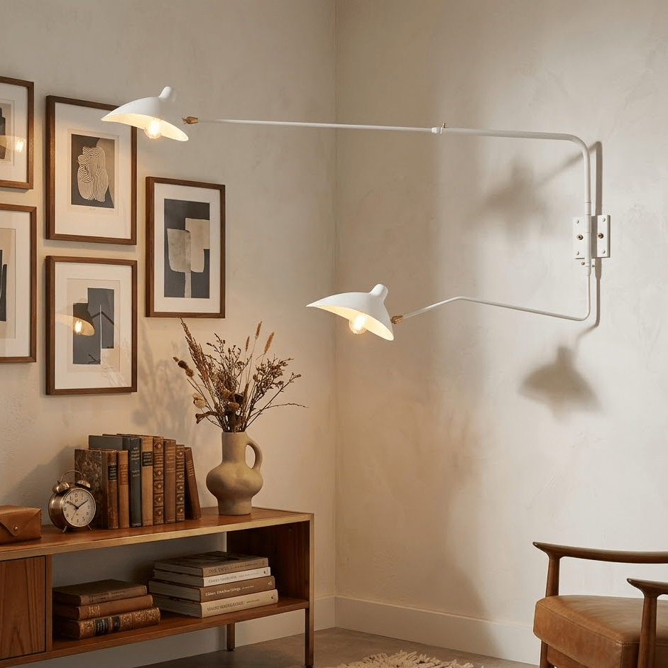 Articulated Arm Wall Sconce