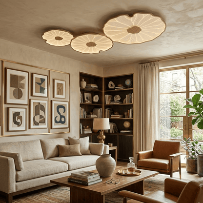 Organic Curve Ceiling Light