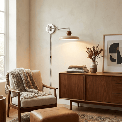Soft Glow Plug in Wall Sconce