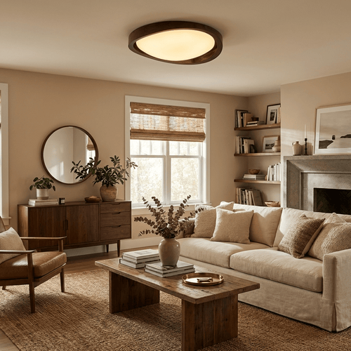 Arcwood Ceiling Light