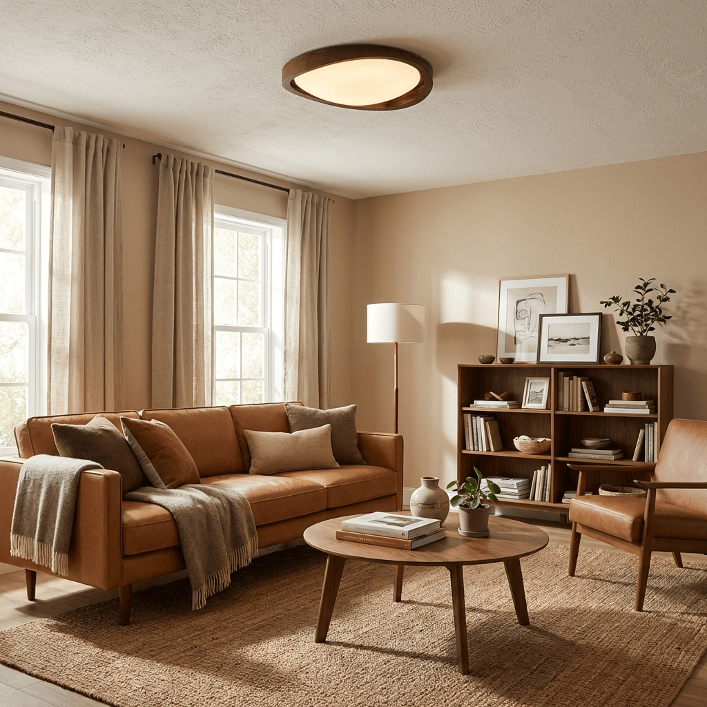 Arcwood Ceiling Light