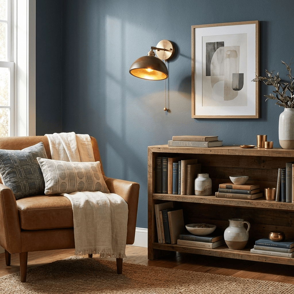 Rustic Wood Wall Sconce