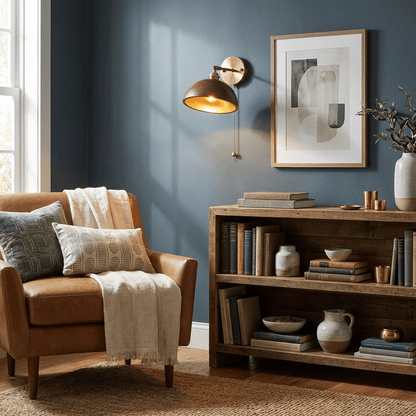Rustic Wood Wall Sconce