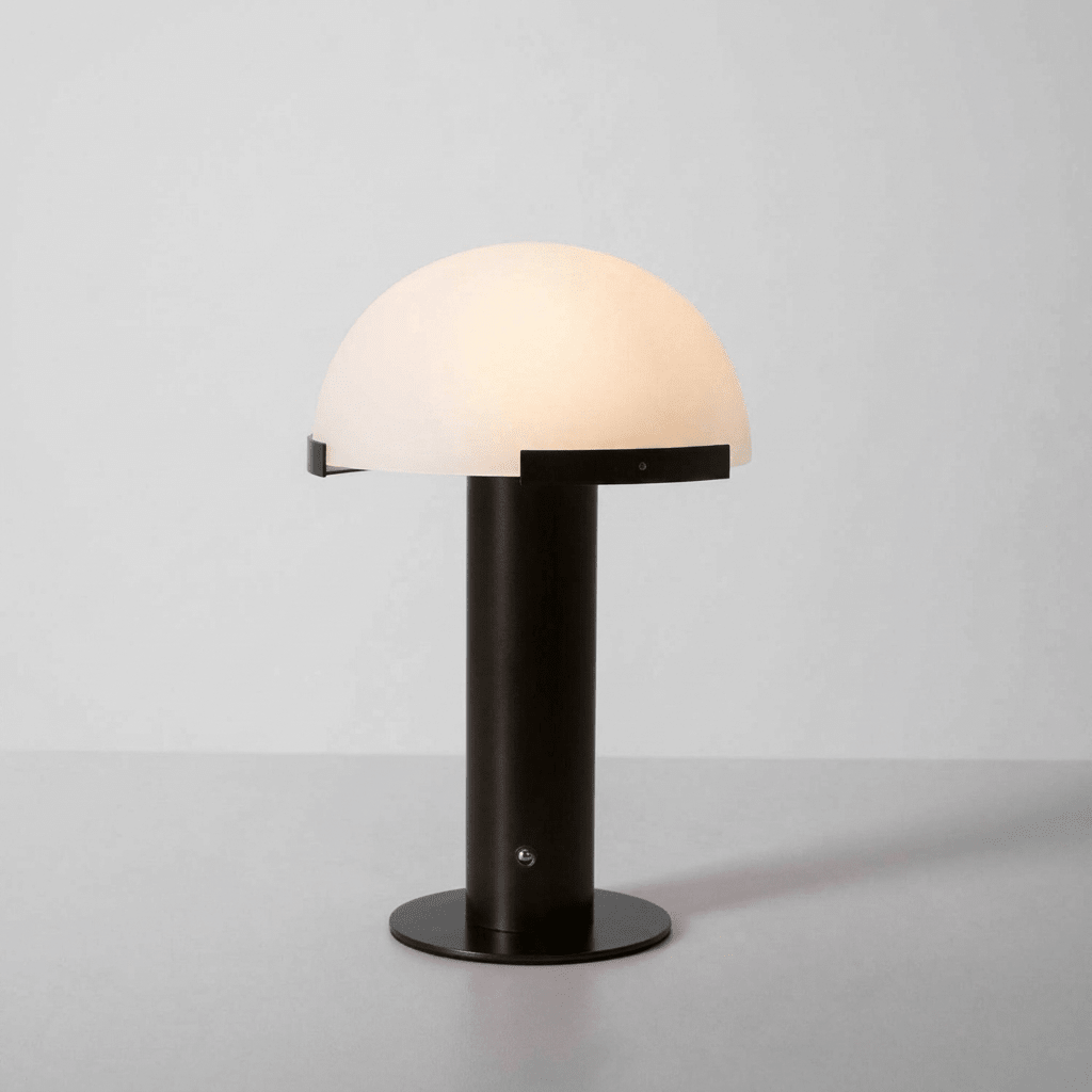 Alabaster Column Table Lamp
