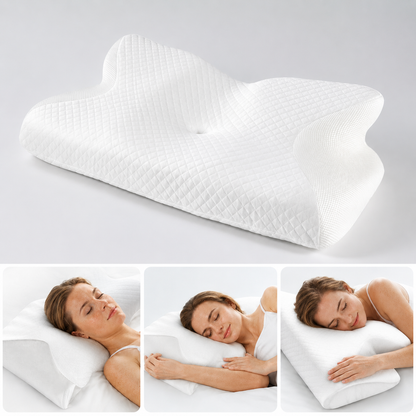 CalmContour Memory Foam Contour Neck Pillow