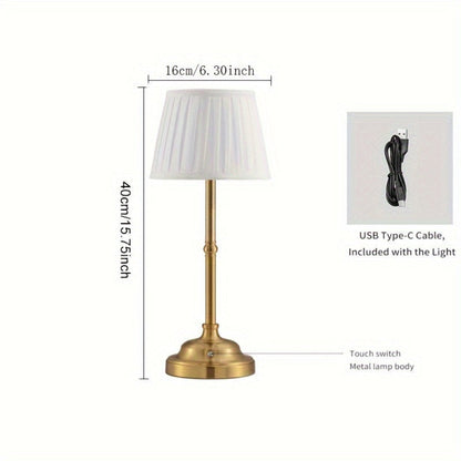 Cozy Cordless Table Lamp