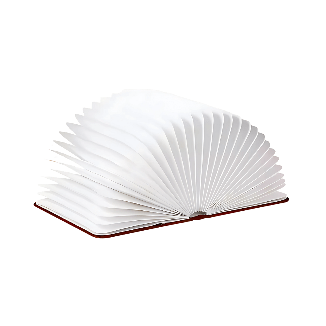 Open Book Cordless Table Lamp