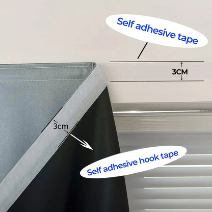 Calmblock Self Adhesive Portable Blackout Curtains
