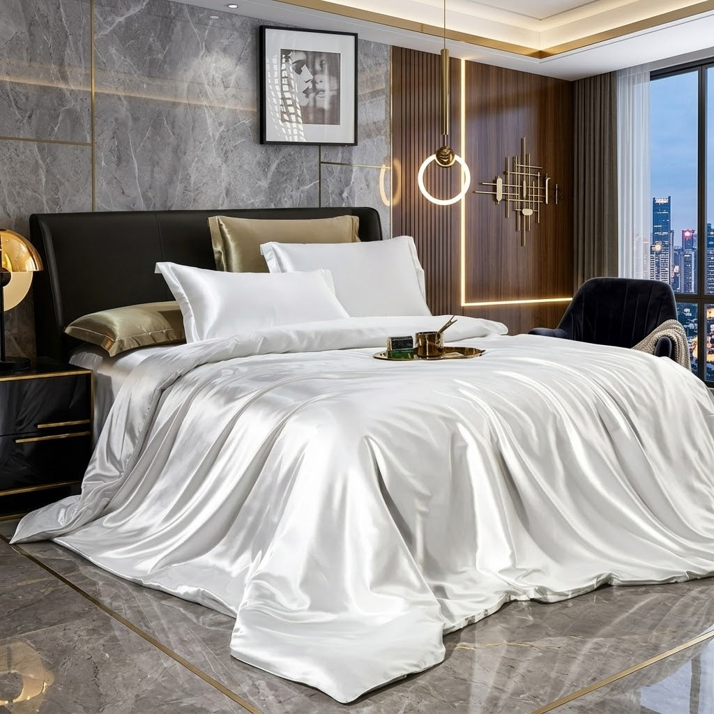 CloudSilk Mulberry Silk Duvet Cover