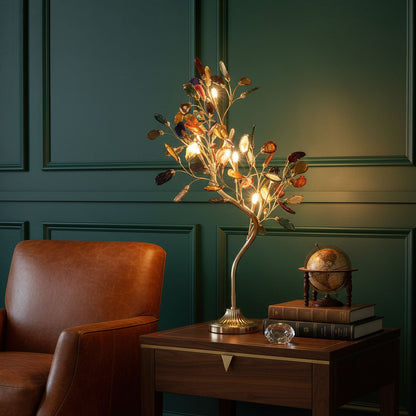 Natural Agate Table Lamp