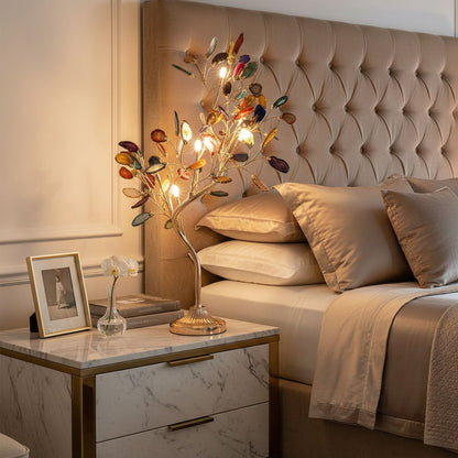 Natural Agate Table Lamp