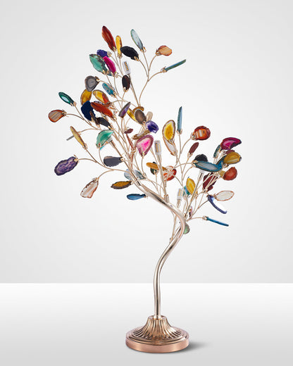 Natural Agate Table Lamp