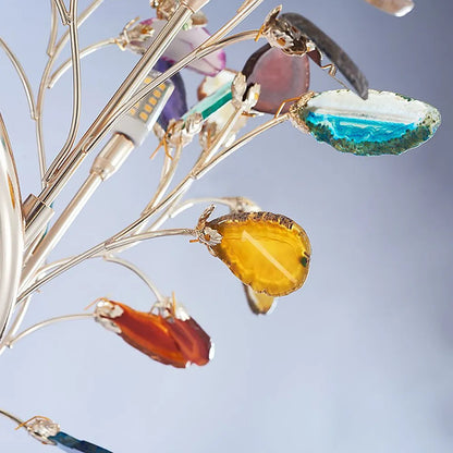 Natural Agate Table Lamp