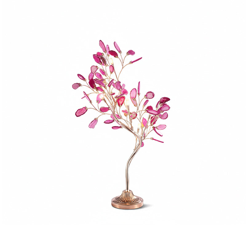 Natural Agate Table Lamp