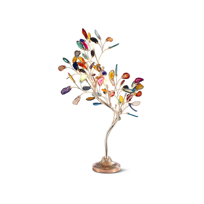 Natural Agate Table Lamp