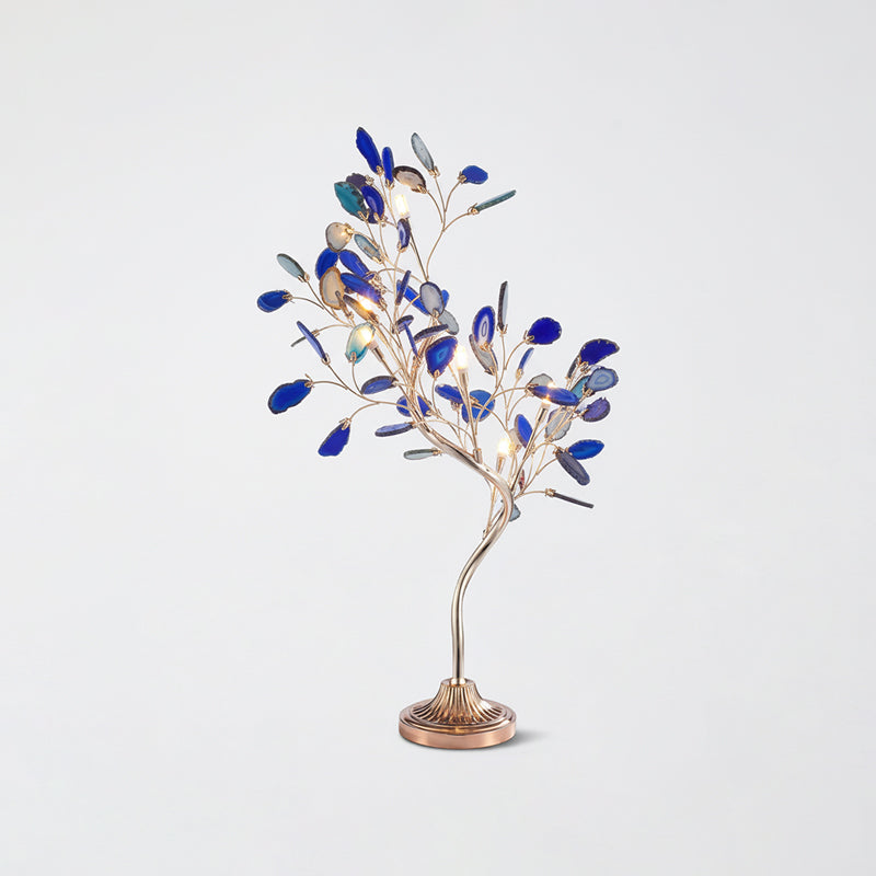Natural Agate Table Lamp