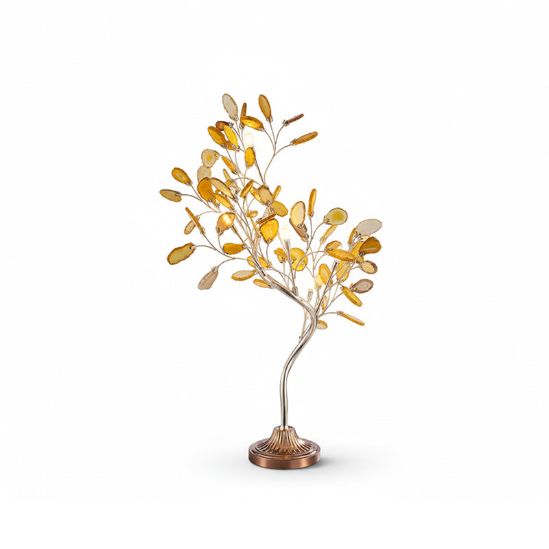 Natural Agate Table Lamp