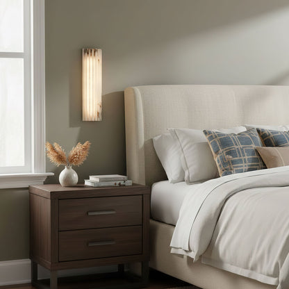 Alabaster Veil Wall Sconce