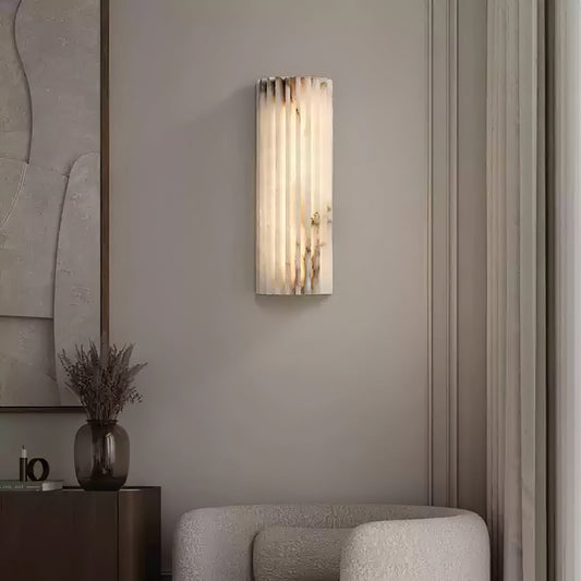 Alabaster Veil Wall Sconce