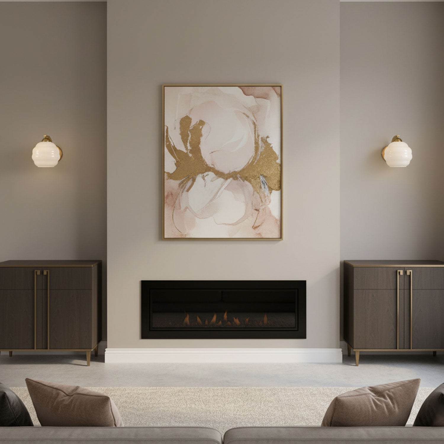 Deco Glass Wall Sconce
