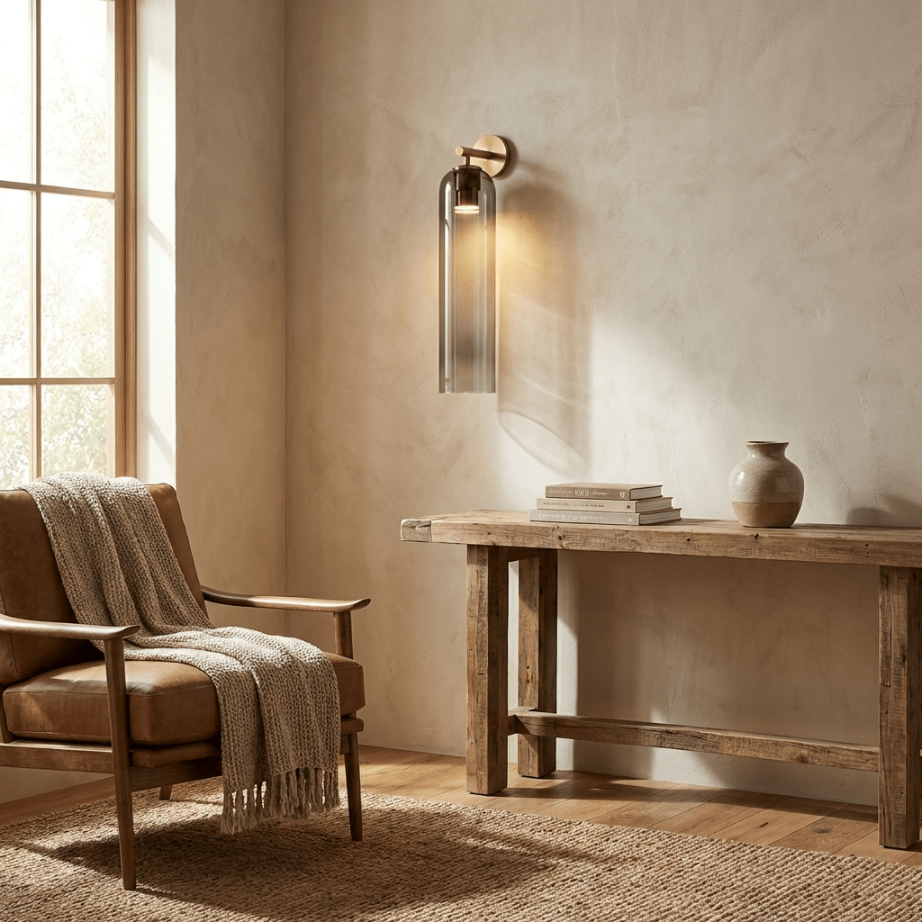 Art Glass Wall Sconce