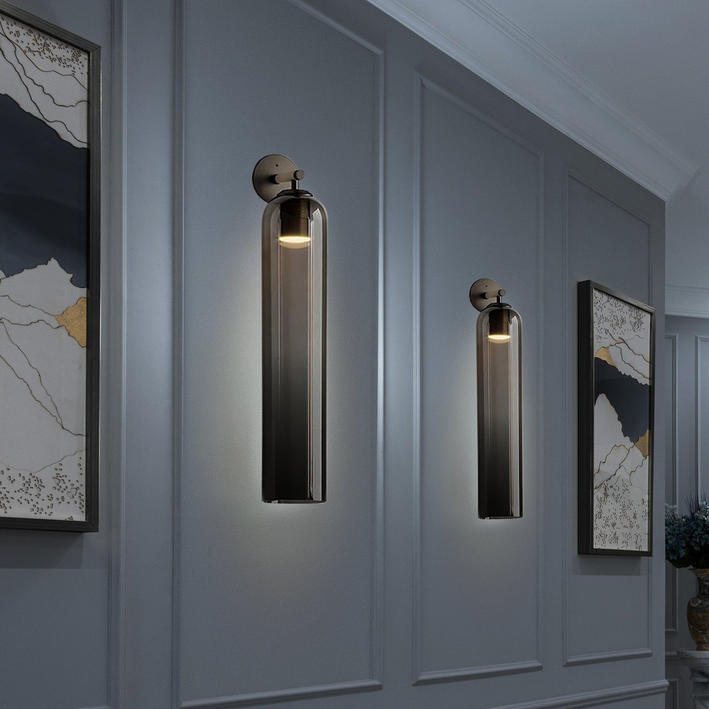 Art Glass Wall Sconce