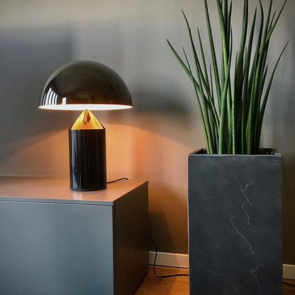 Metal Dome Table Lamp