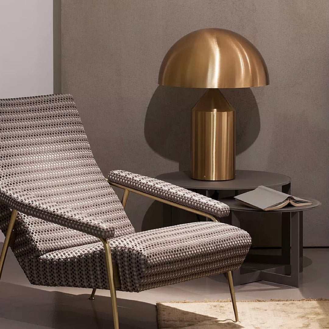 Metal Dome Table Lamp