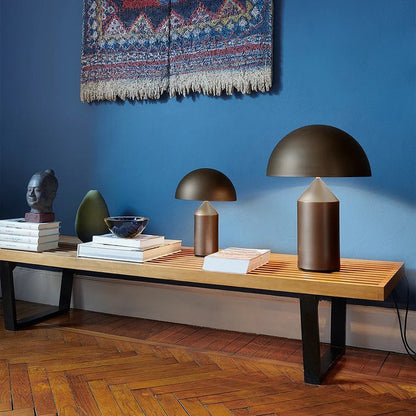 Metal Dome Table Lamp