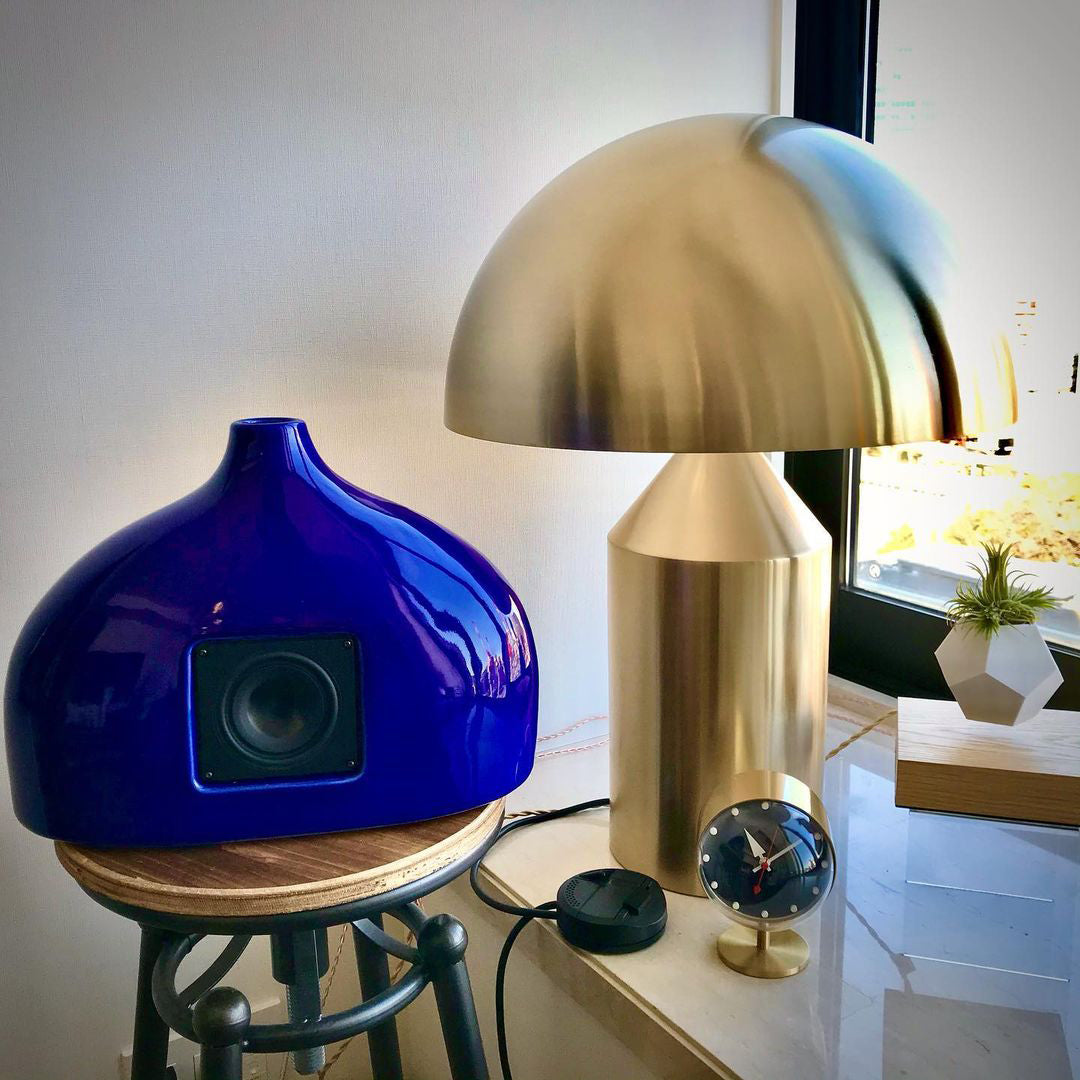 Metal Dome Table Lamp