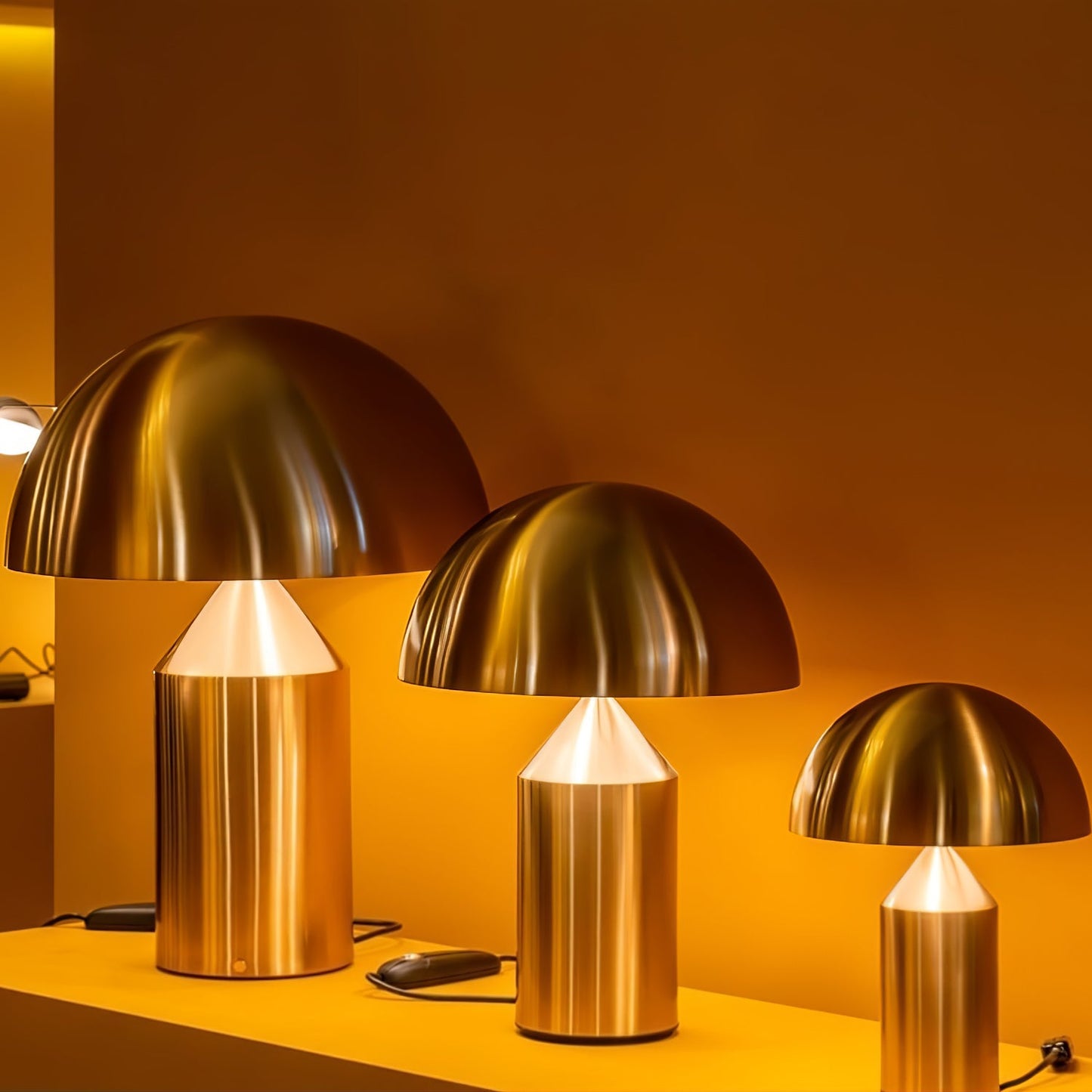 Metal Dome Table Lamp