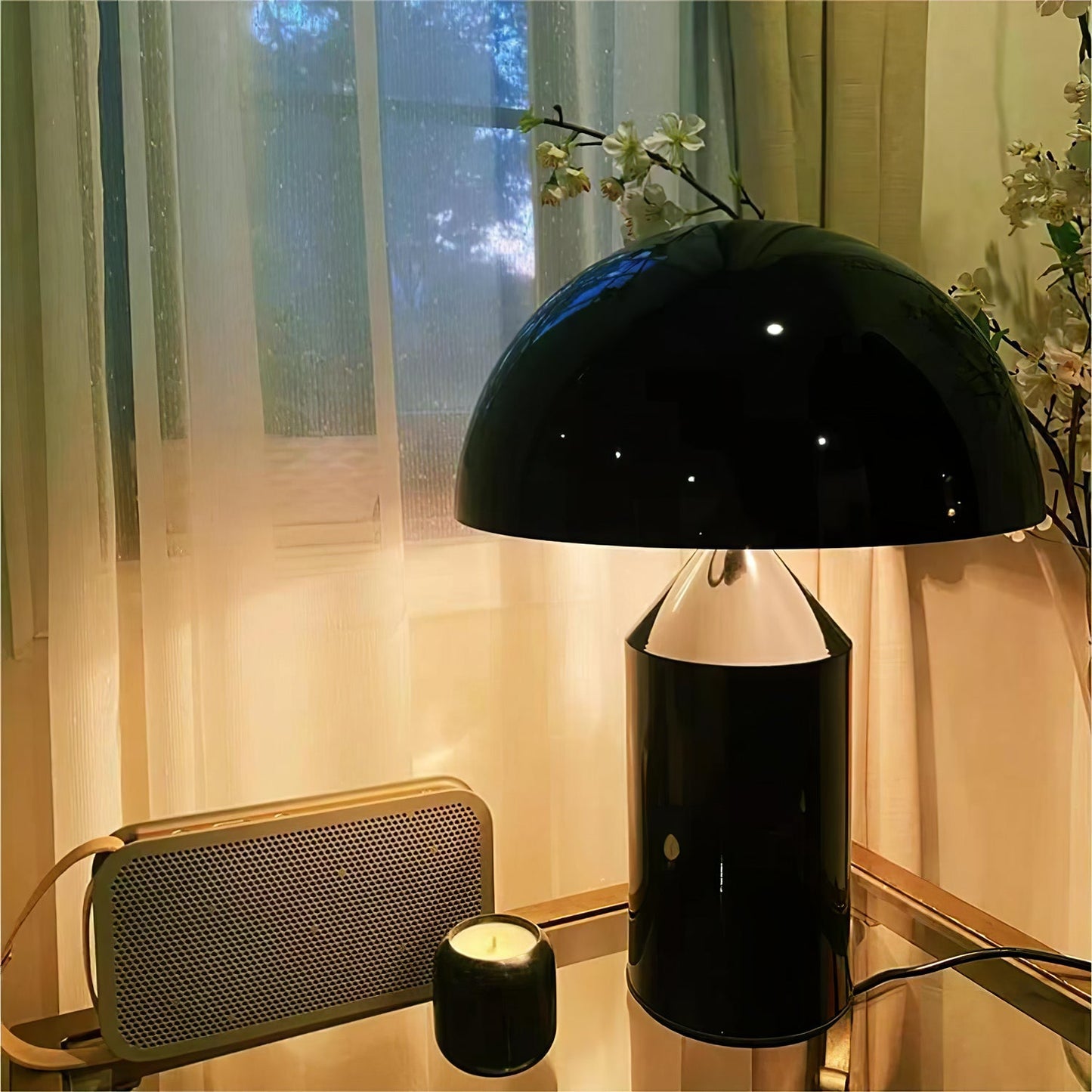 Metal Dome Table Lamp