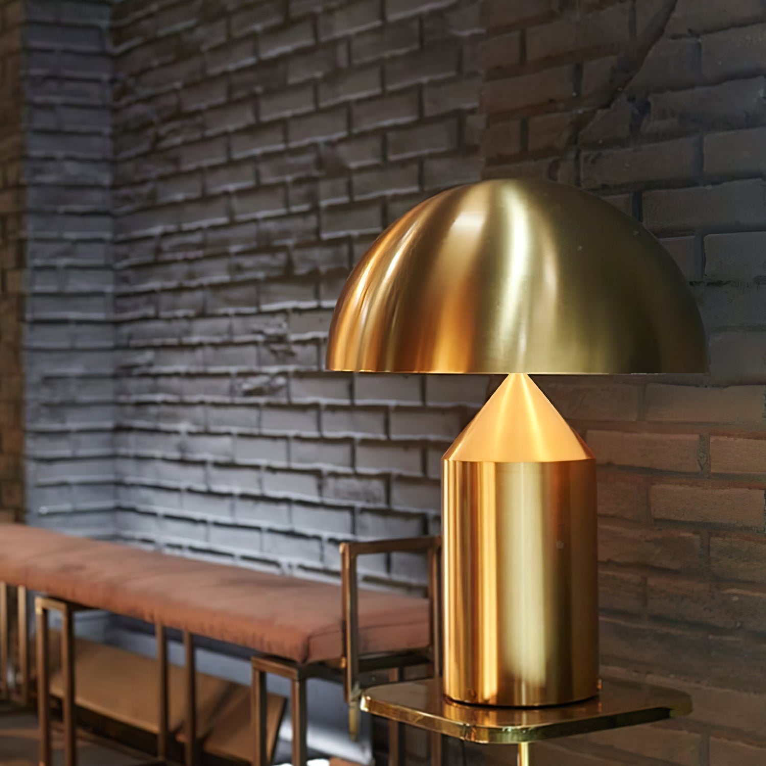 Dome Metal Table Lamp