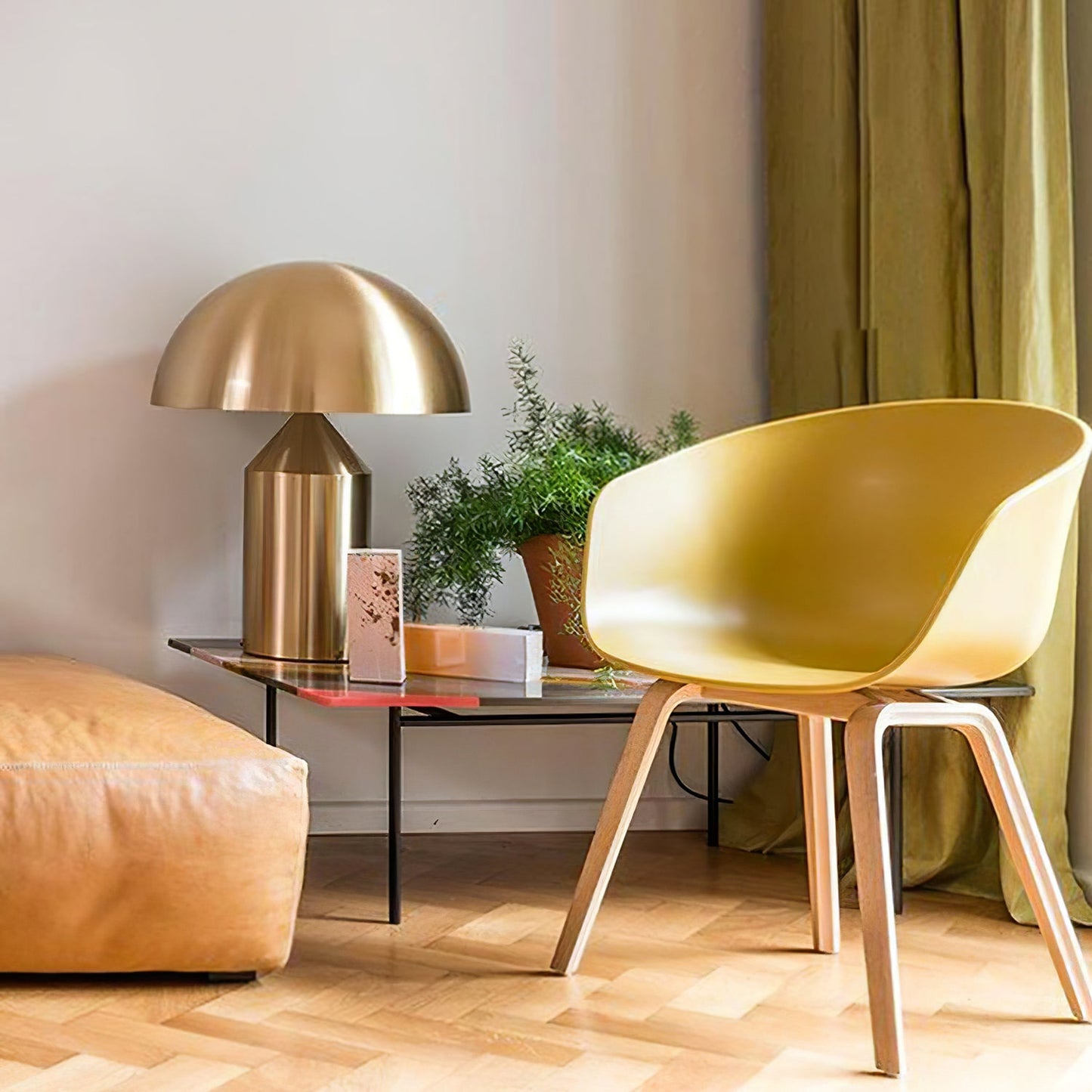 Metal Dome Table Lamp