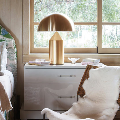Metal Dome Table Lamp