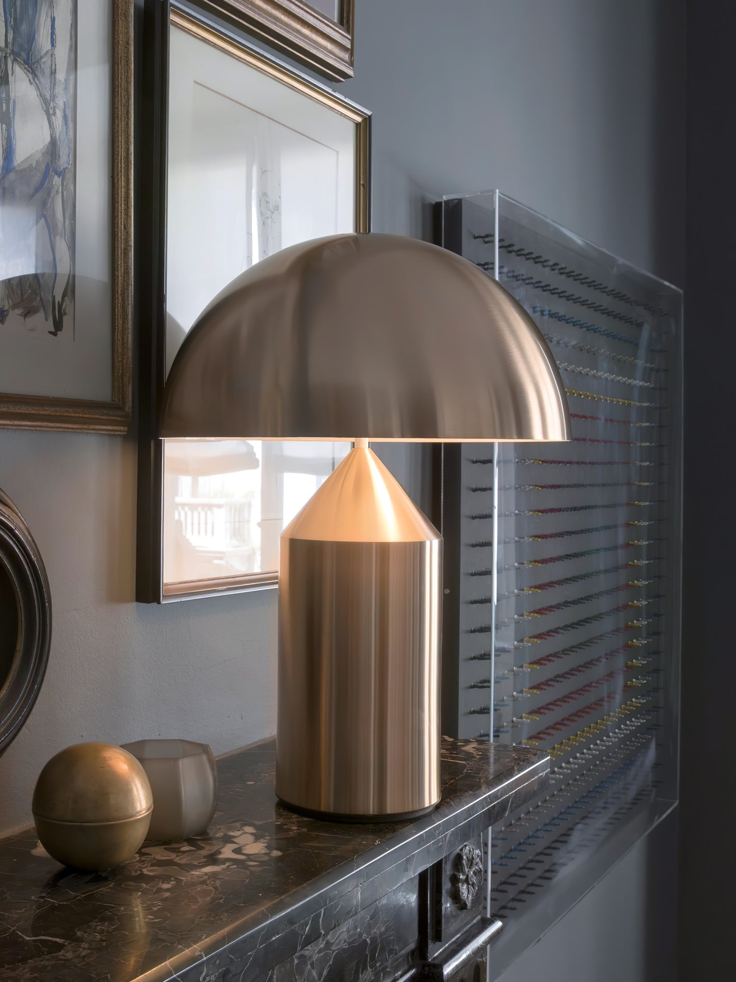Dome Metal Table Lamp