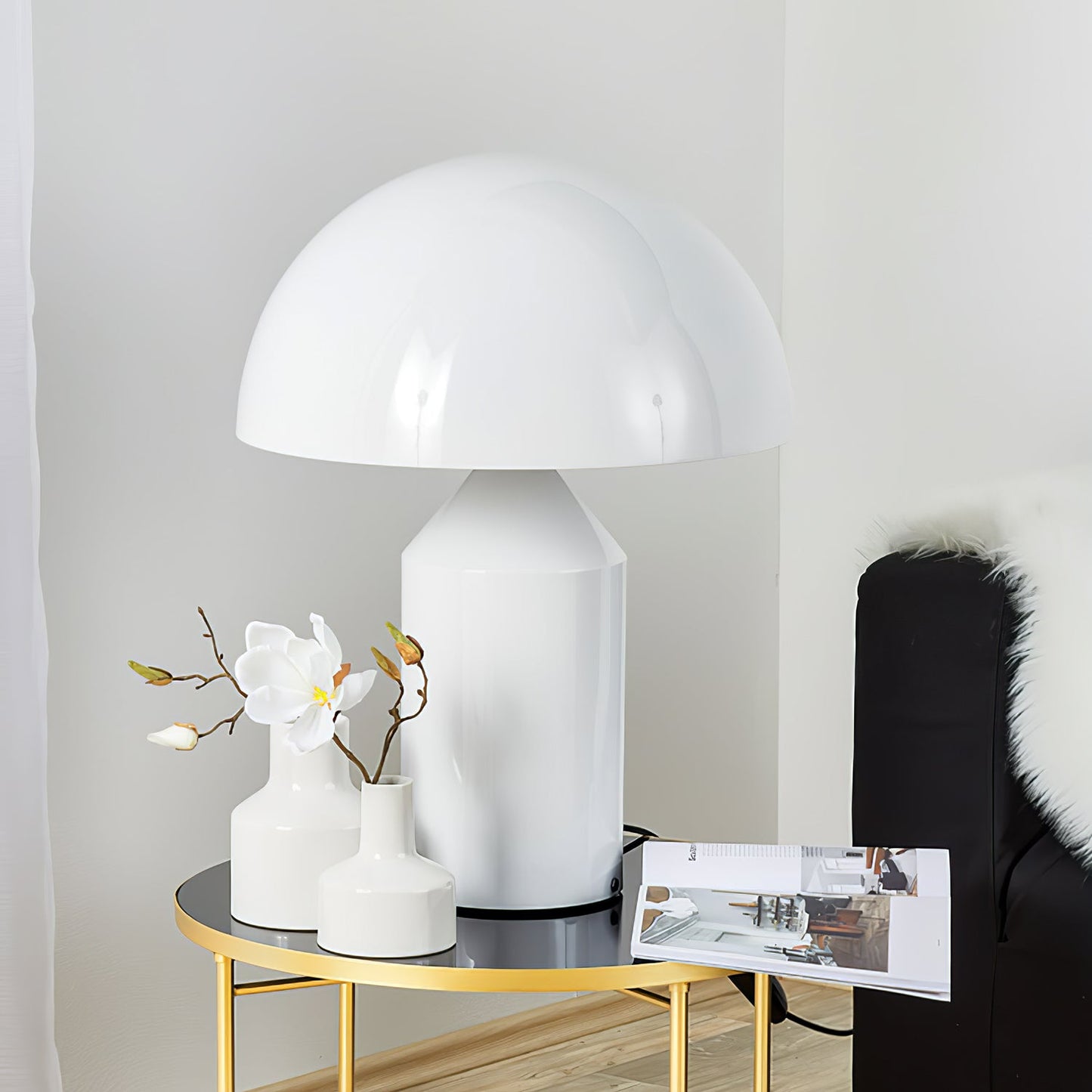Metal Dome Table Lamp