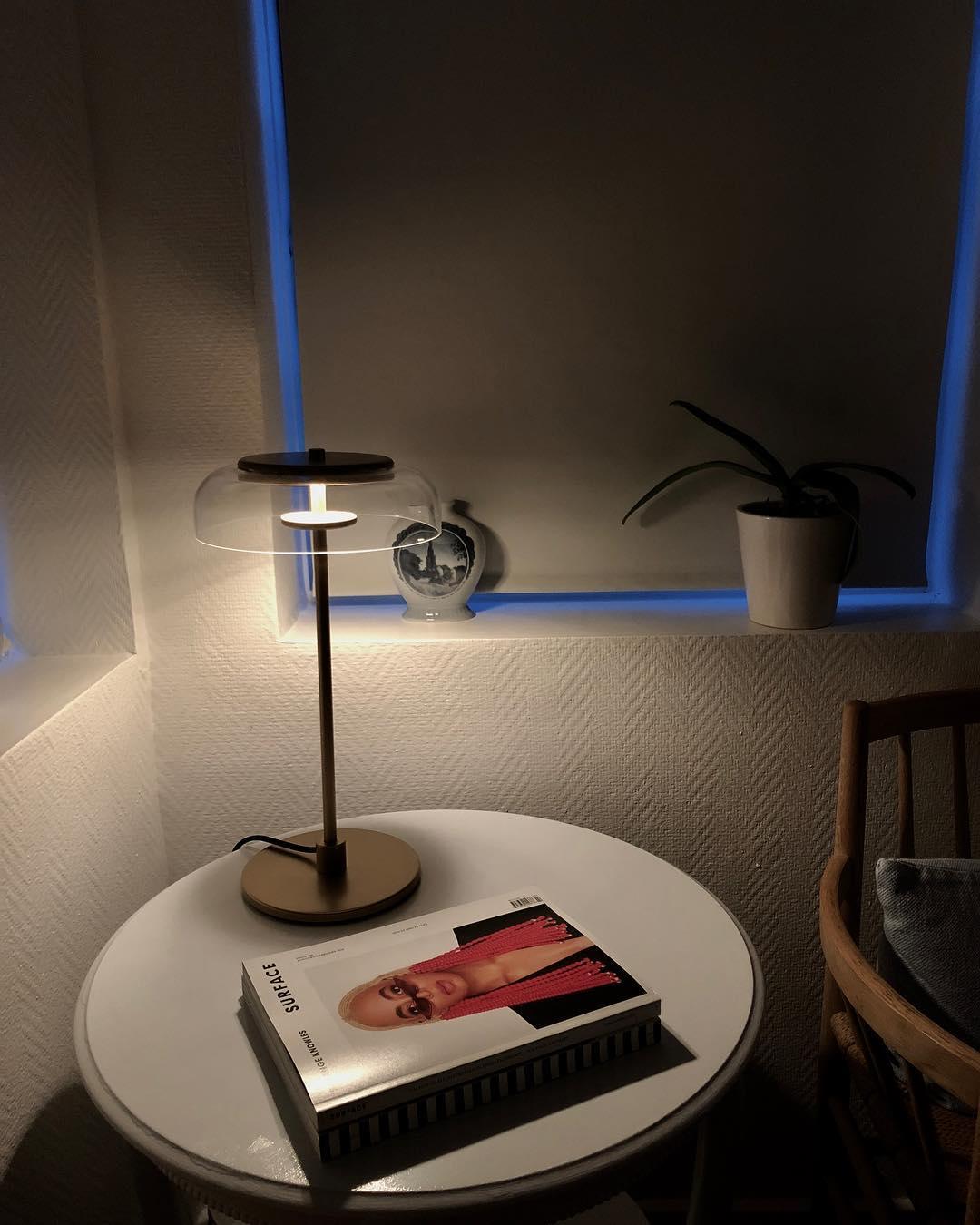 Solar Glow Table Lamp