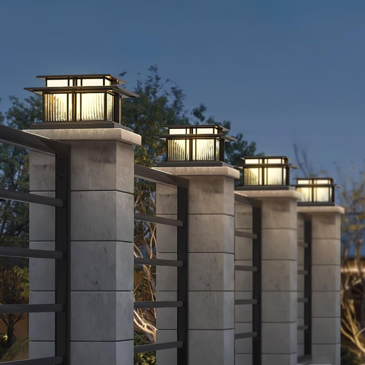 Column Glow Wall Sconce